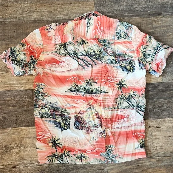 KalaHeo Vintage Tropical Print Hawaiian Shirt - Picture 3 of 3